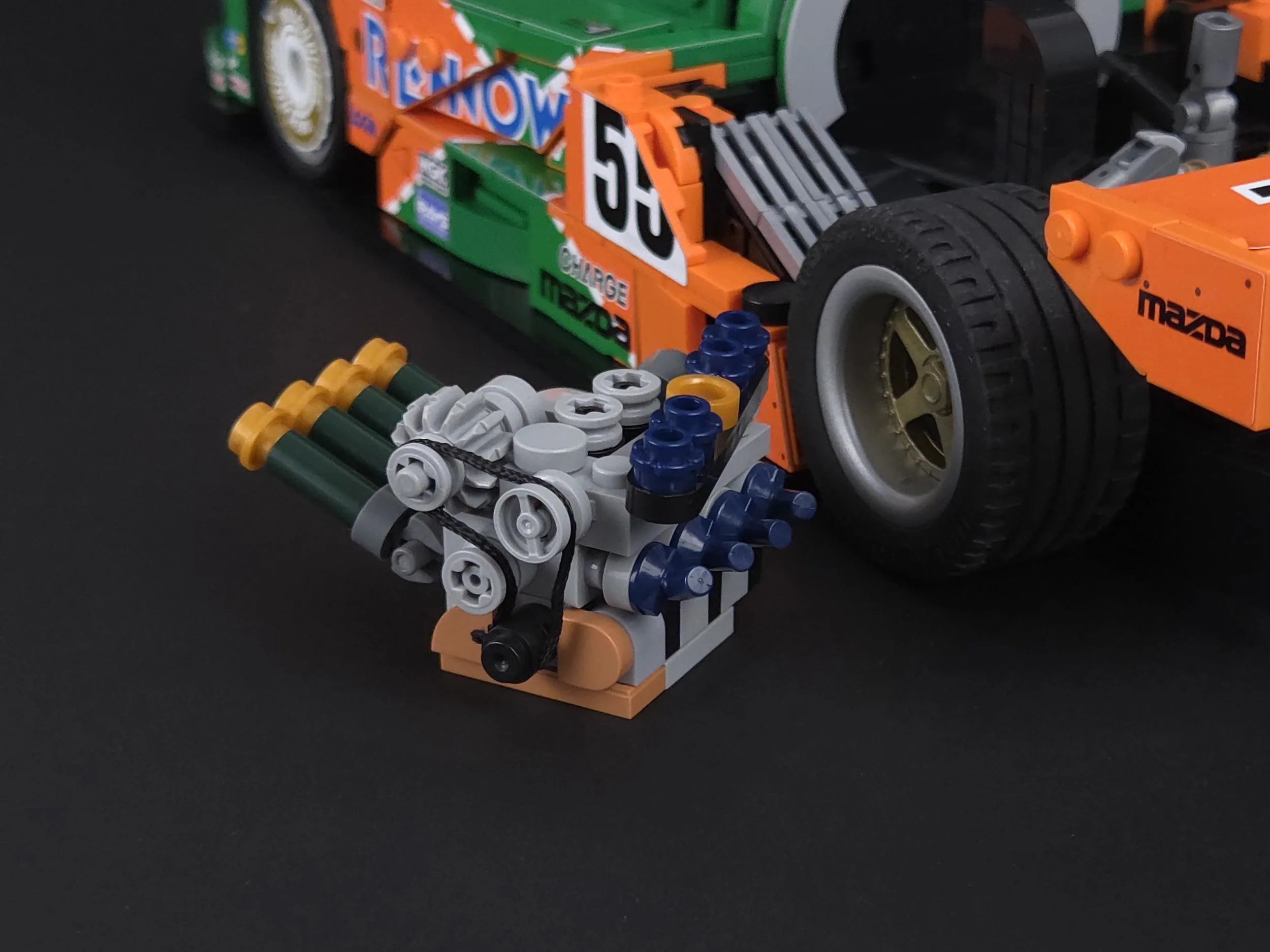 Mazda 787B inspired kit — Pingubricks